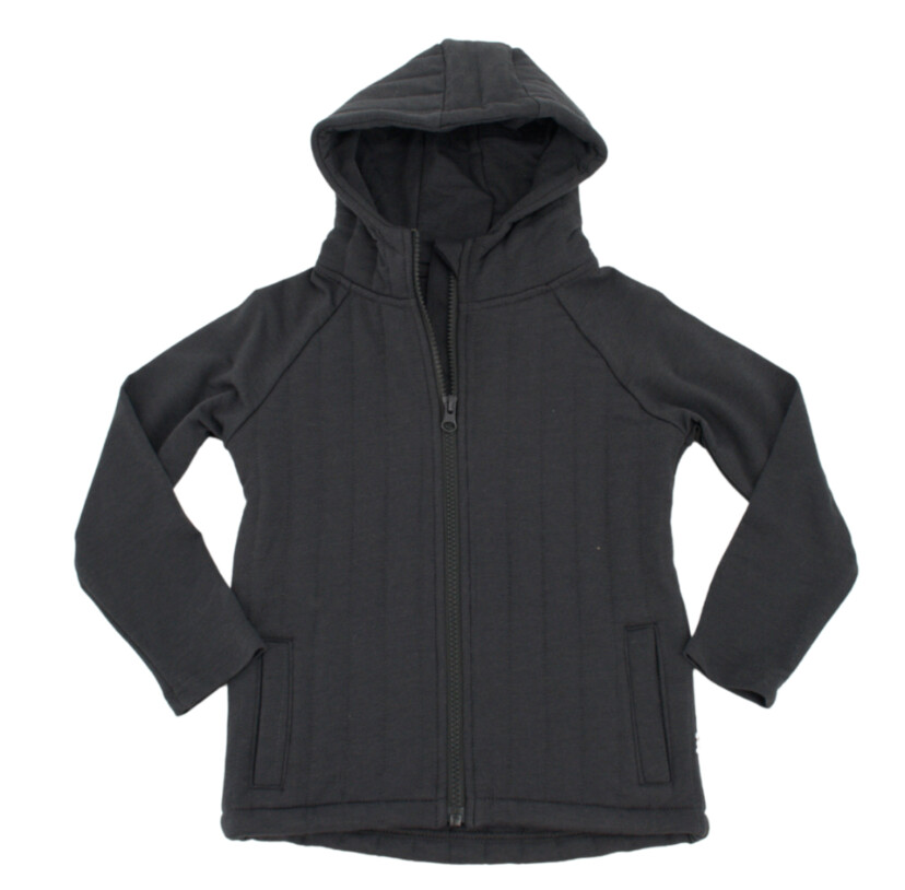 French Terry Hooded Jacket
