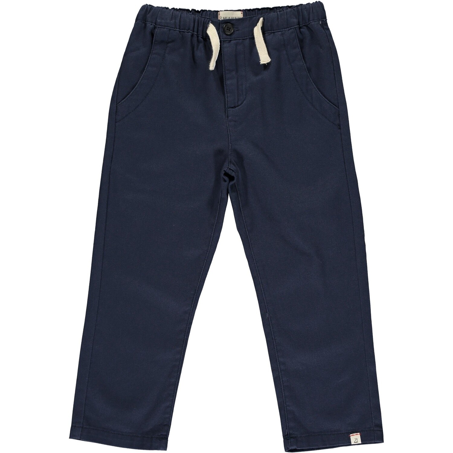 Twill Button/Tie Pants