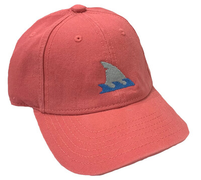 Baseball Cap - Shark Fin on Red