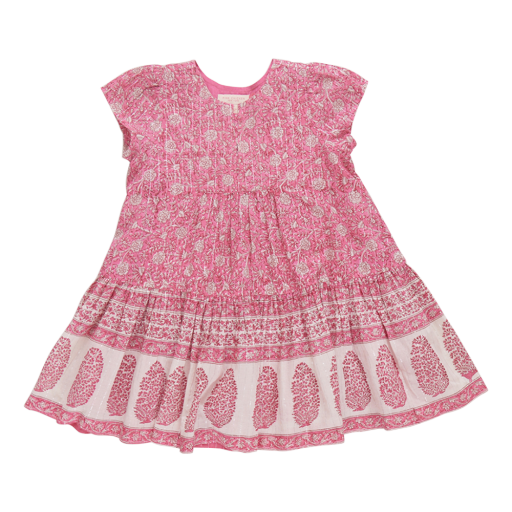 Adele Dress, Colour: Pink, Season: S25, Size: 4