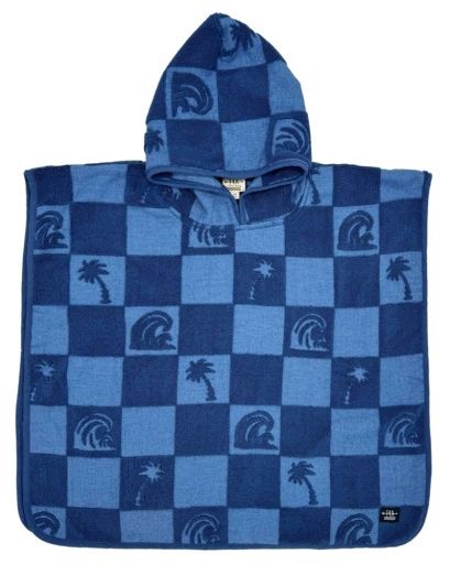 EL RAY PONCHO, Color: NAVY, Size: S (2-4)