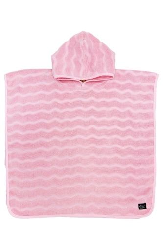EL RAY WAVE PONCHO, Color: PINK, Size: S (2-4)