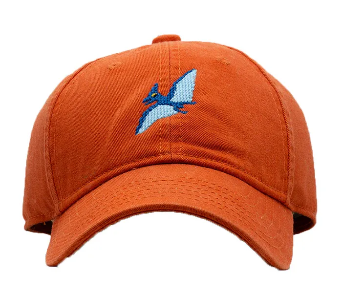 Baseball Cap - Pterodactyl on Orange