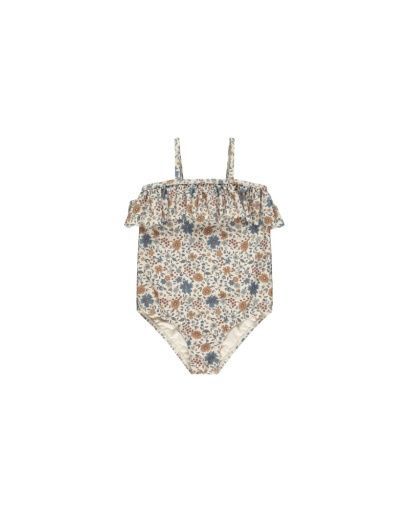 RUFFLE ONE-PIECE || GARDENIA, Colour: Floral, Size: 18-24M
