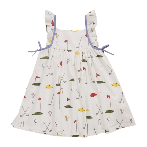 Ailee Dress - Golf Tournament, Colour: Golf Print, Size: 4Y