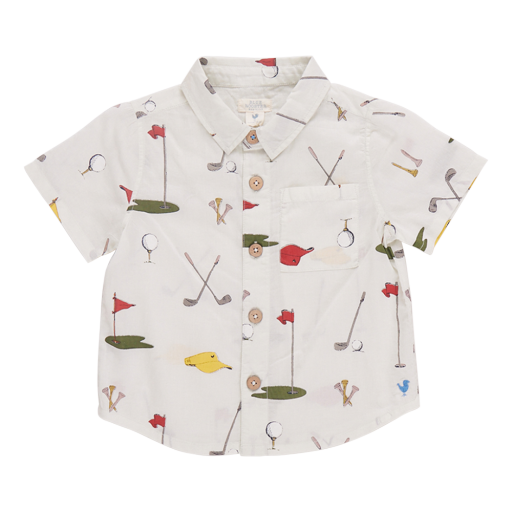 Jack Cotton S/S - Golf Tournament, Colour: Golf Print, Size: 8Y