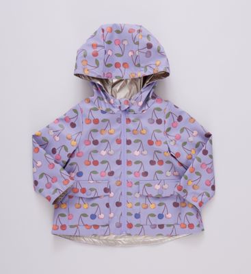 Rafa Rain Coat - Lavender Cherry