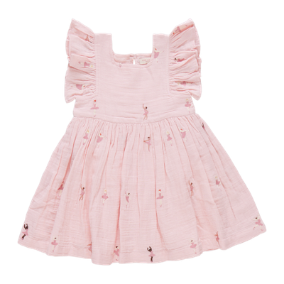 Elsie Ballerina Embroidery Dress