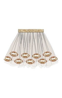 Varsity - Football Oatmeal - Tutu Skirt