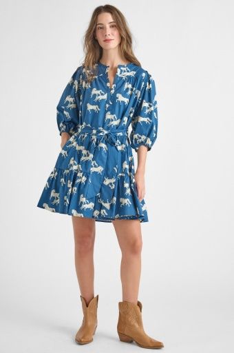 Indira Dress - Wild Horses, Size: S