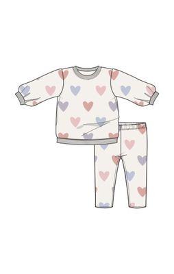 Hearts -French Terry Jogger Set