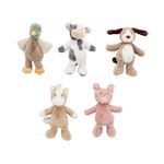 Farm Plush Rattle Pal