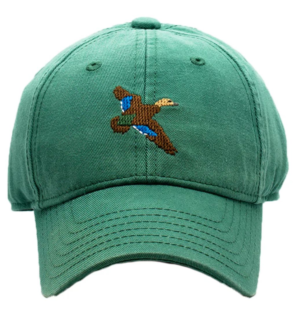 Baseball Cap - Duck on Green