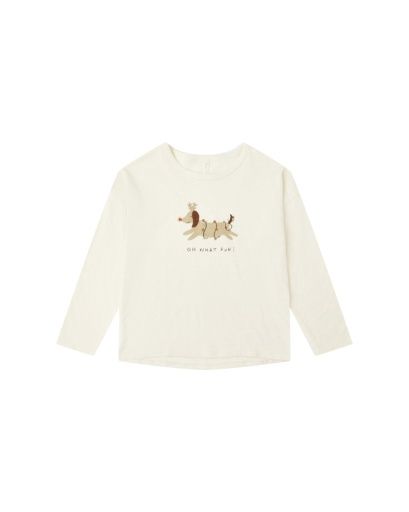 LONG SLEEVE TEE || OH WHAT FUN, Size: 6-12M