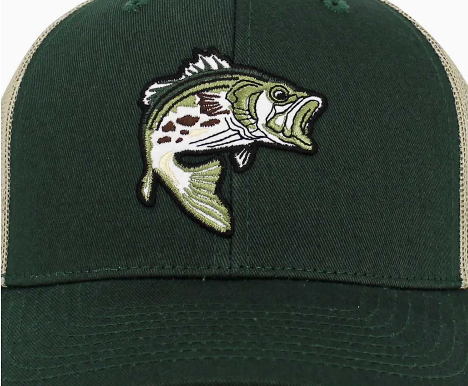 Bass Fish Trucker Baseball Hat