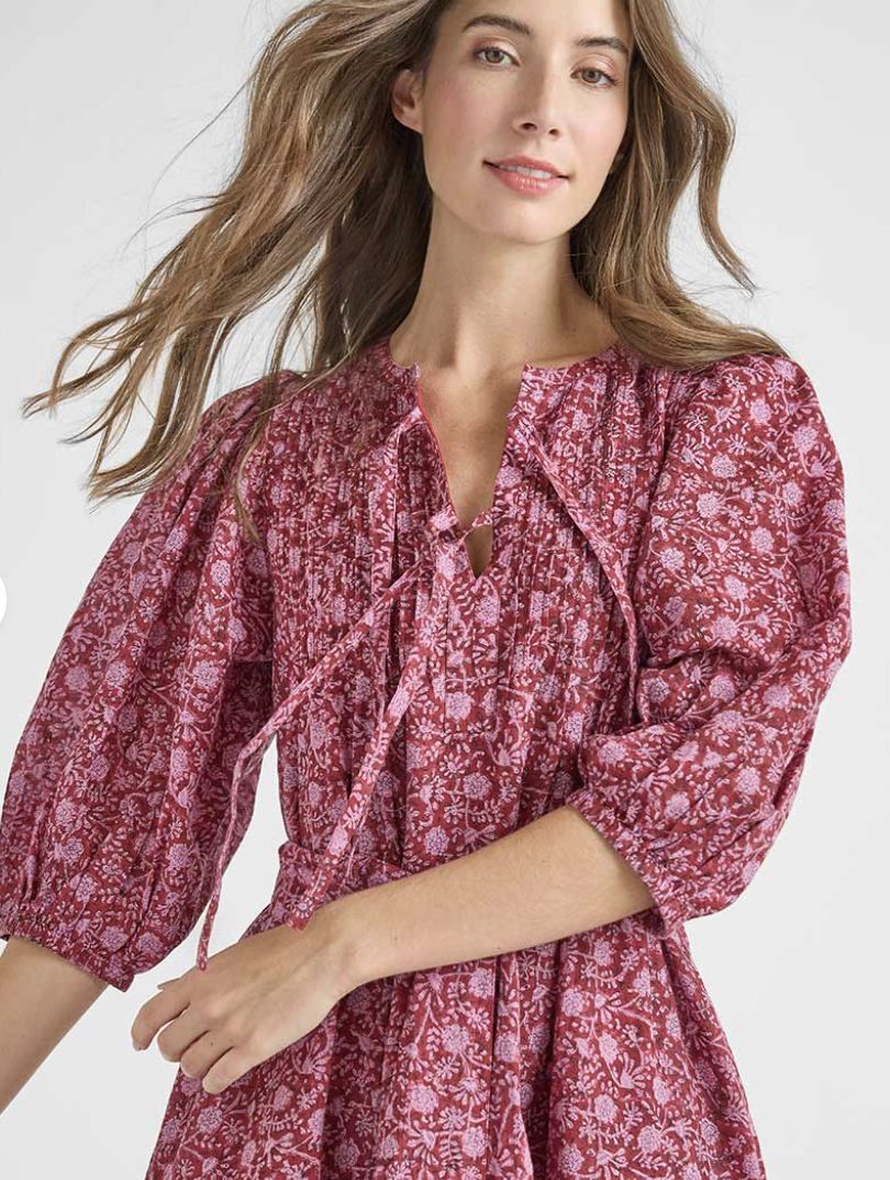 Women&#39;s Pintuck Indira Dress