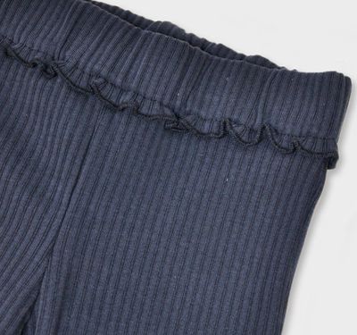 Rib Knit Flare Leggings