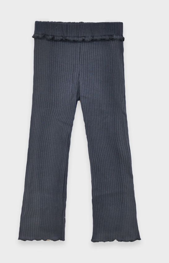 Rib Knit Flare Leggings