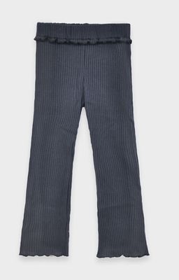 Rib Knit Flare Leggings