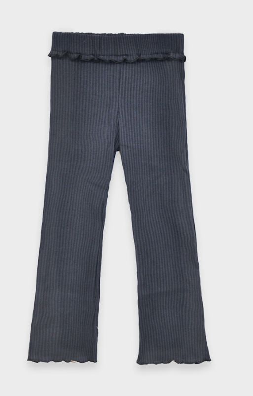 Rib Knit Flare Leggings