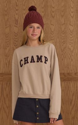 OVERSIZED SWEATSHIRT || CHAMP