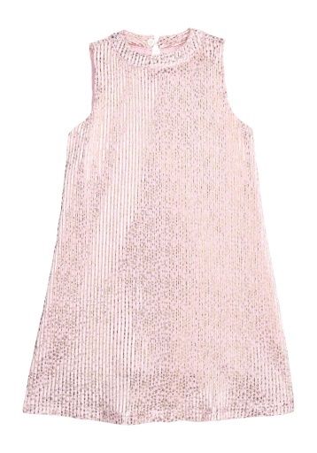 Swing Dress - Crinkle Stars, Color: Pink, Size: 6