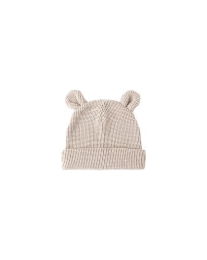 BABY BEAR BEANIE || OAT, Size: 0-3M