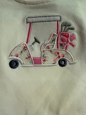Golf  - Pink - Puffy Oversized Sweatshirt