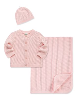 Pink Cable Swtr 3pc Box Set