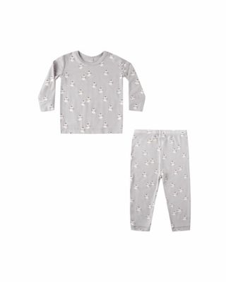 BAMBOO PAJAMA SET || SNOWMEN