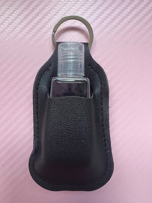 Porte clé avec bouteille pour gel anti bactérien