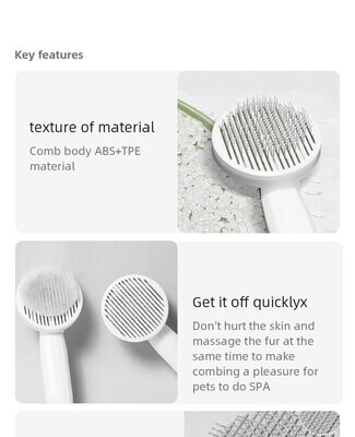Cat Comb Hair Removal Pet Magic Comb