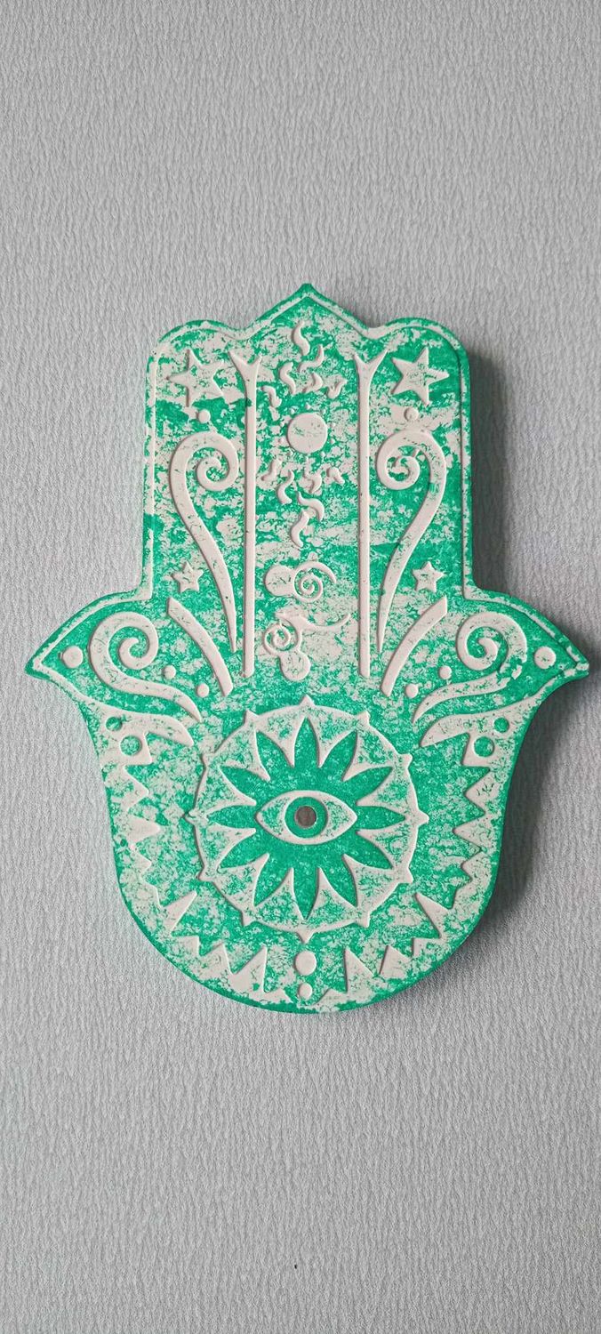 Main de Fatma turquoise