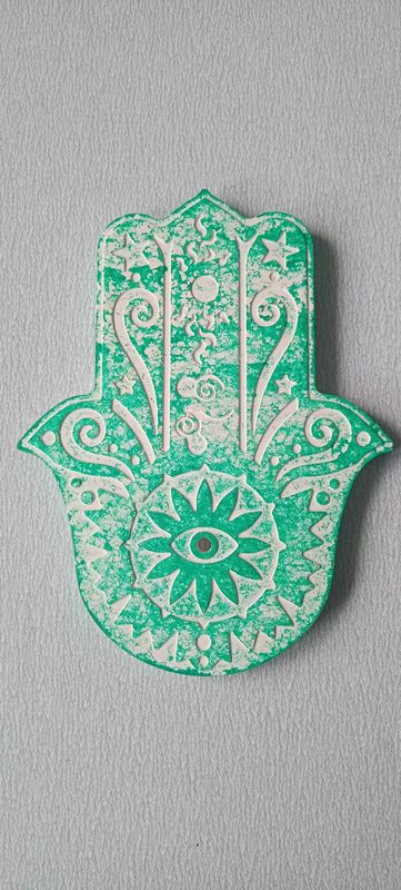 Main de Fatma turquoise