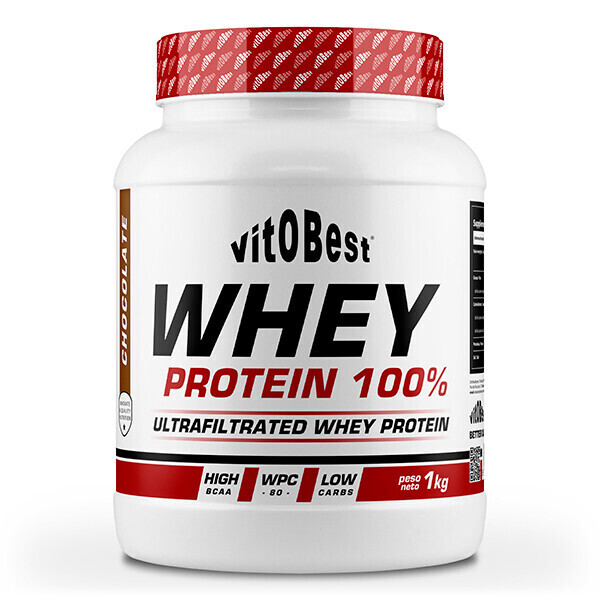 Whey Protein 100%, Sabor: Chocolate, Marca: Vitobest