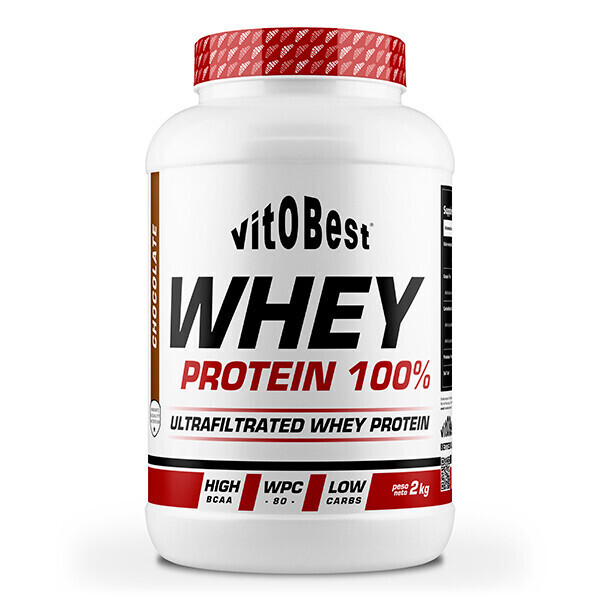 Whey Protein 100%, Sabor: Chocolate, Marca: Vitobest