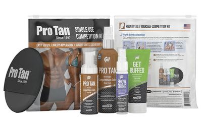 Pro Tan® Single Show Mini Kit - Super Dark Competition Color (5 pcs)