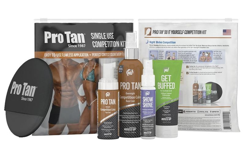 Pro Tan® Single Show Mini Kit - Super Dark Competition Color (5 pcs)