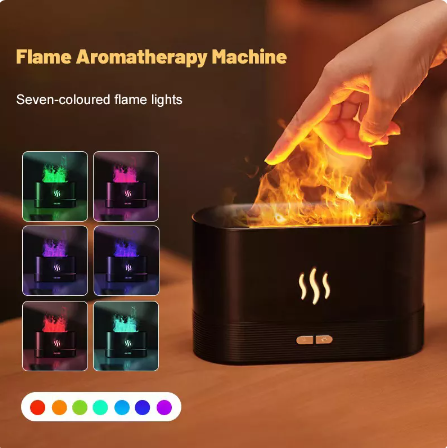 Ultrasonic air Humidifier With LED Lighting