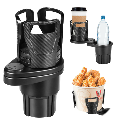 360° Rotating Adjustable Car Cup Holder
