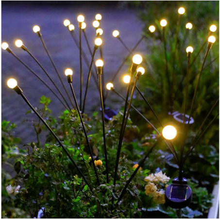 Solar LED Firefly Garden Lights