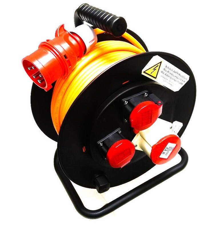 Pur Kabelrolle CEE16-5 IP44/T25 IP55 5x2.5mm2 ab 199.-