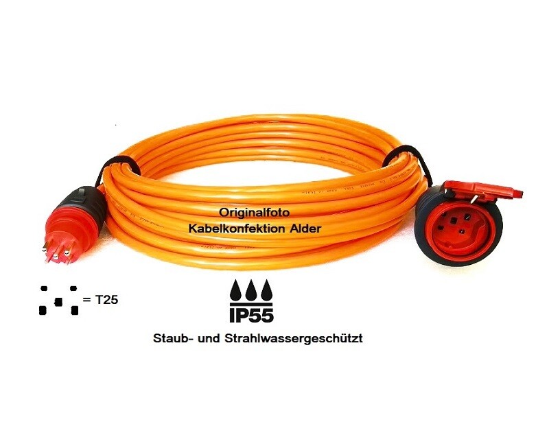 T25 IP55 Pur Verlängerungskabel 5x2,5mm2 ab 89.-