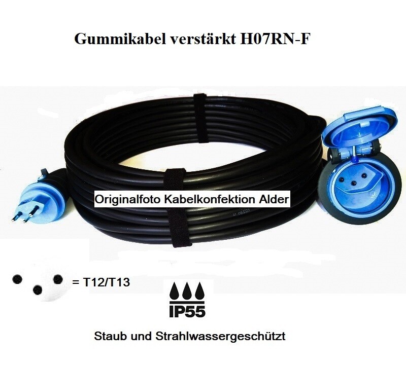 T13 IP55 Verlängerungskabel für Innen- und Aussenanwendung ab 52.-