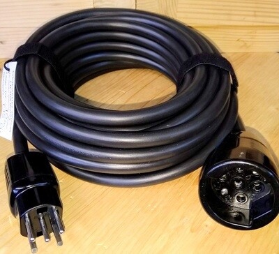 PVC Verlängerungskabel T15 IP20 für Innenanwendung, Kabel neu, Stecker gebraucht, div. Längen ab 29.-