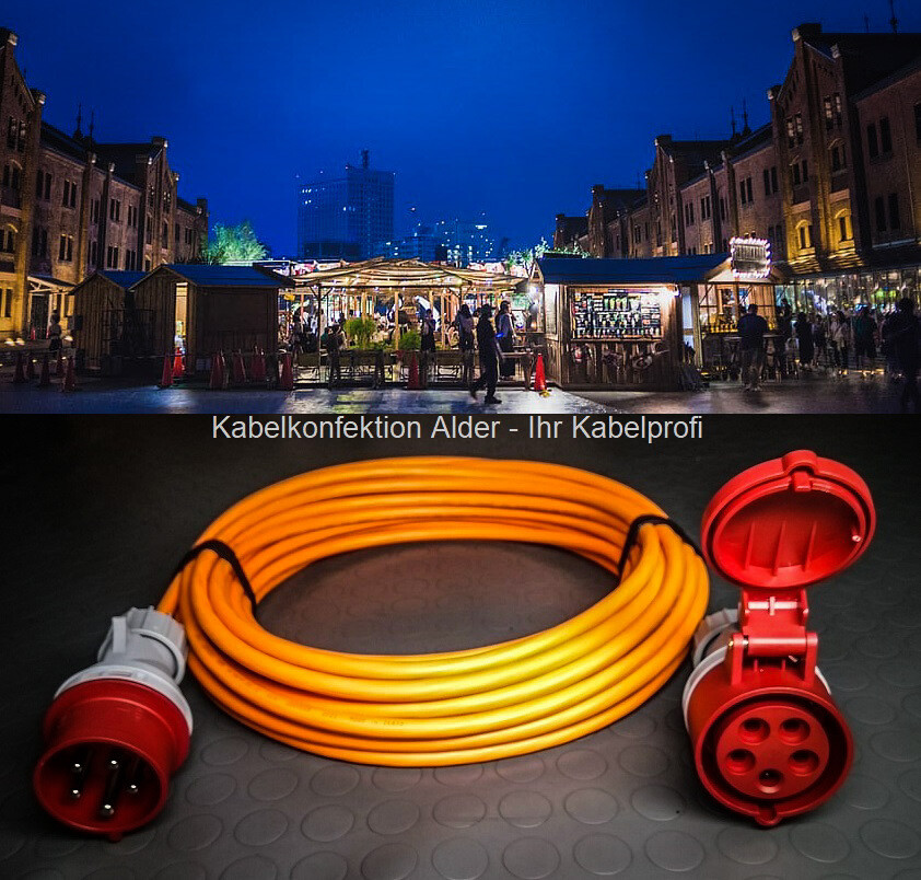 Pur Kabel CEE16-5 IP44 5x2,5mm2 Verlängerungskabel bis 11kW ab 46.90.-