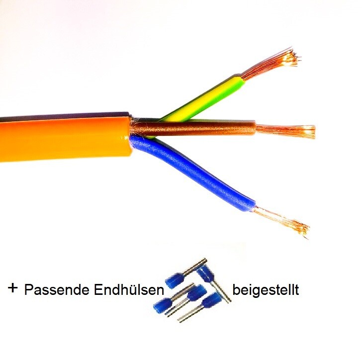 Pur Kabel 3x1,5mm2 H07BQ-F Preis pro Meter, Sonderpreise für 50m und 100m Ring