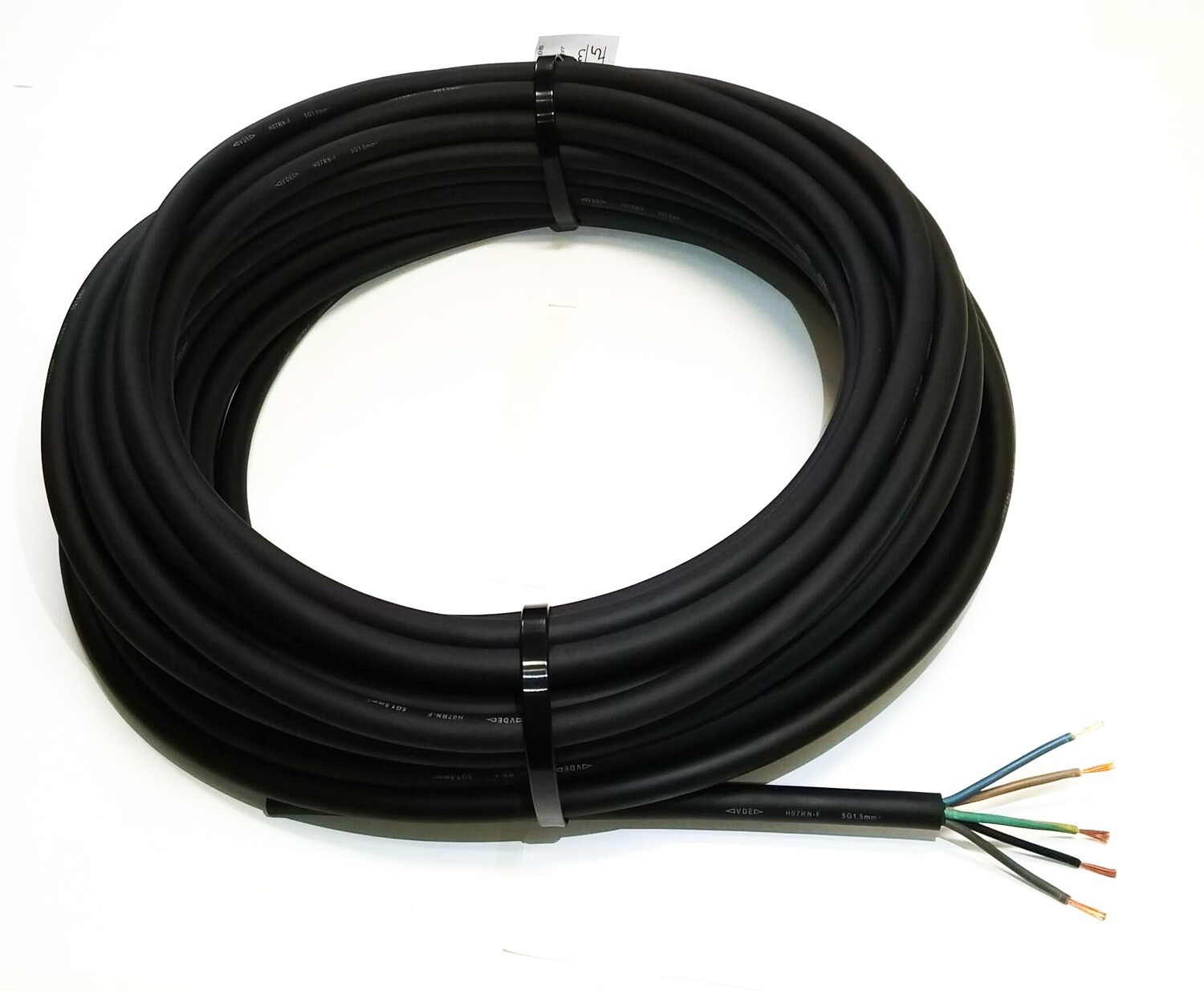 Gummikabel 5x1,5mm2 25m GDV verstärkt H07RN-F Aktion nur 65.90.-