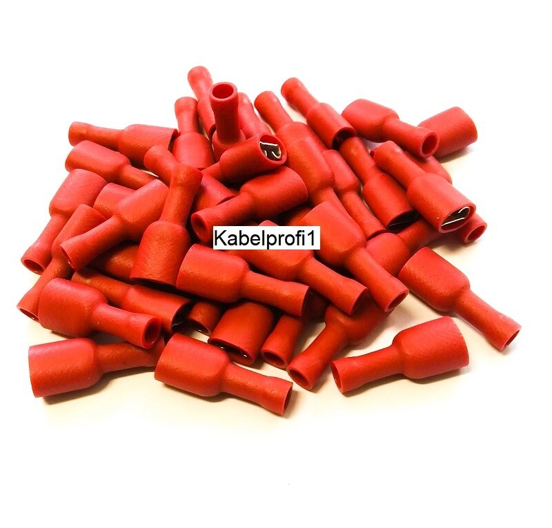 Flachsteckhülsen 6,3x0,8mm Presskabelschuhe 50, 100, 200Stück ab 5.90.-