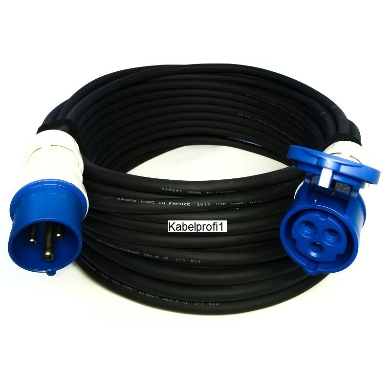 Caravankabel Campingkabel CEE16-3 IP44 Gummi verstärkt 3x2,5mm2 ab 29.90.-